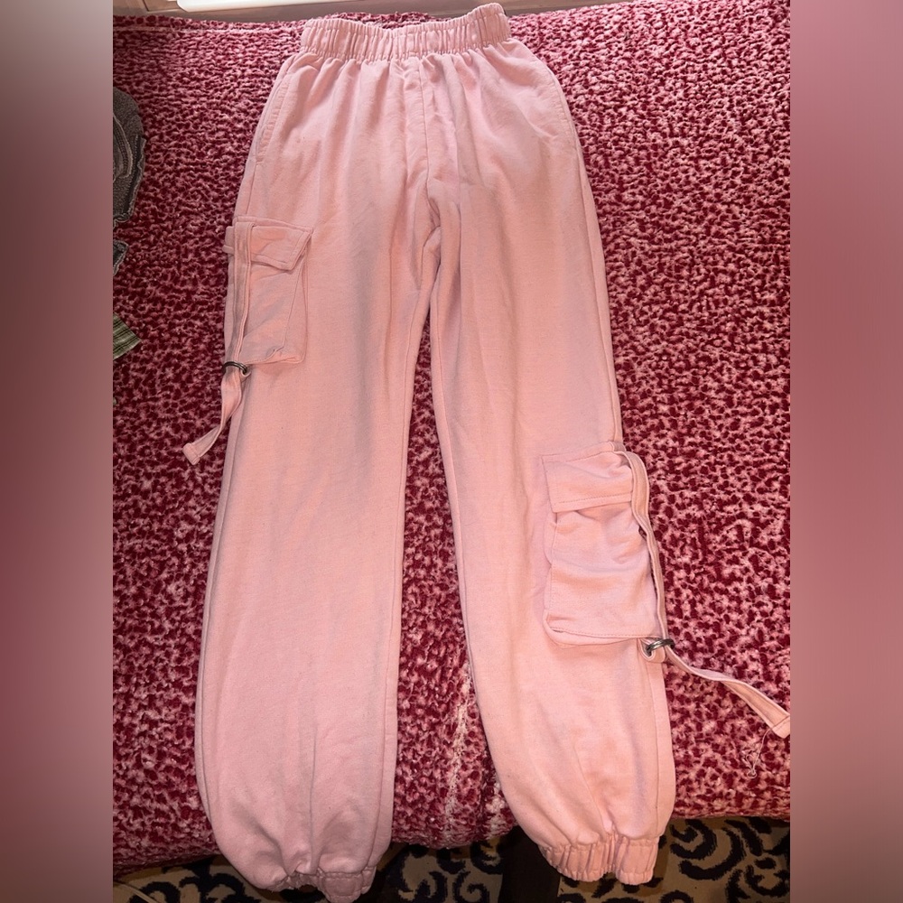Cotton Candy Pink Sweats